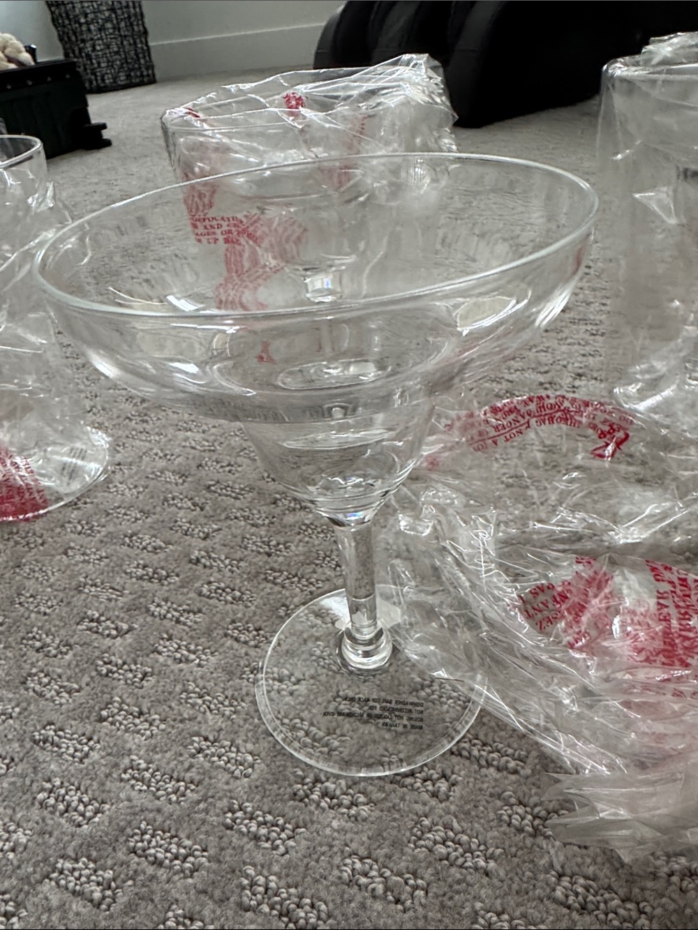 IKEA Clear Glass Margarita Coupe - Clear